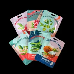 6 stk. Ansigtsmasker