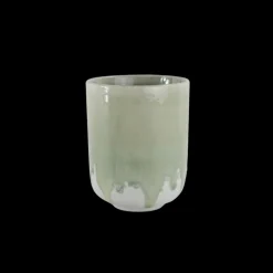 6 stk. Asta Krus i Grøn m. Løbeglasur