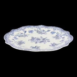 6 stk. Frokosttallerkener DINNA i Blå (Ø19,3x1,7 cm)