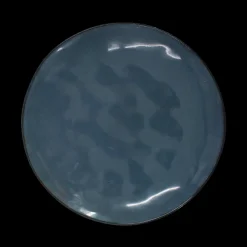 6 stk. Keramik Middagstallerkener AUGUST i Blå (Ø27cm)