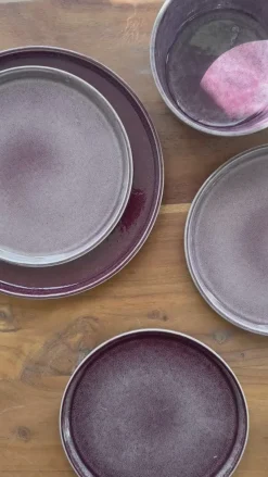 6 stk. Middagstallerken Bonnie Lilla (26,5cm)