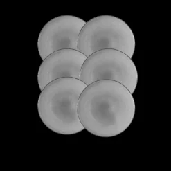 6 Stk. Middagstallerken MALENE Grå (26cm)