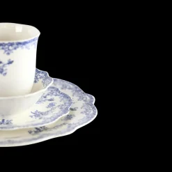 6 stk. Middagstallerkener DINNA i Blå (Ø27x2,2 cm)