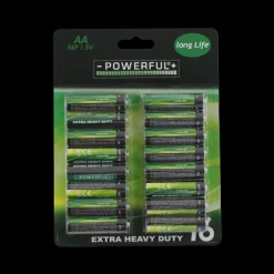 AA Batteri 16 stk