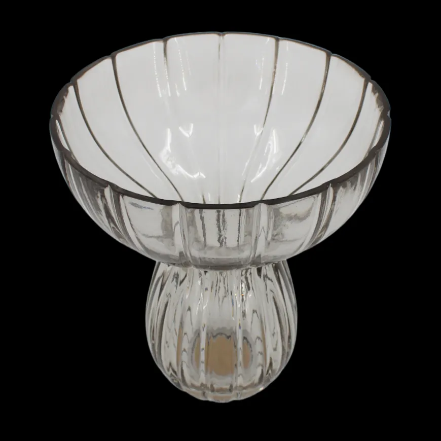 ALBUS Vase (19,5x21,4 cm) Grå