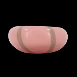 ANKE Skål (17,9x7,3cm) Lyserød m Stribe