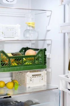 Aykasa foldekasse, milk tea - Mini L: 27 x W: 17 x H: 11 cm