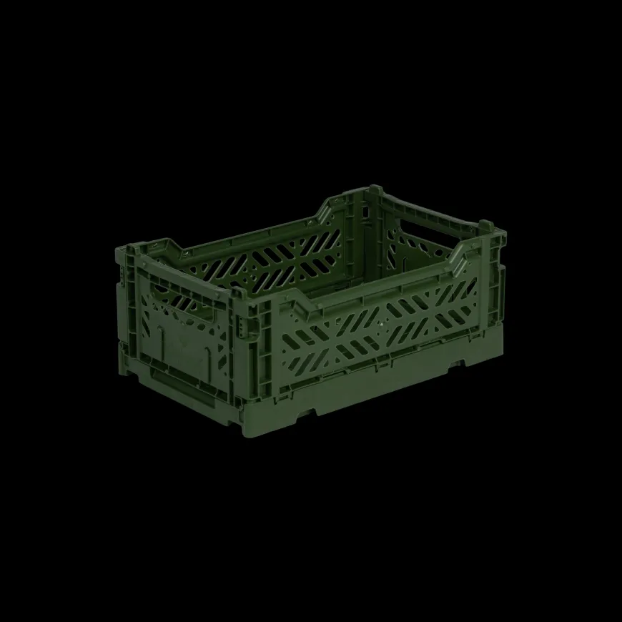 Aykasa Foldekasse. Mini Khaki L: 27 x W: 17 x H: 11 cm