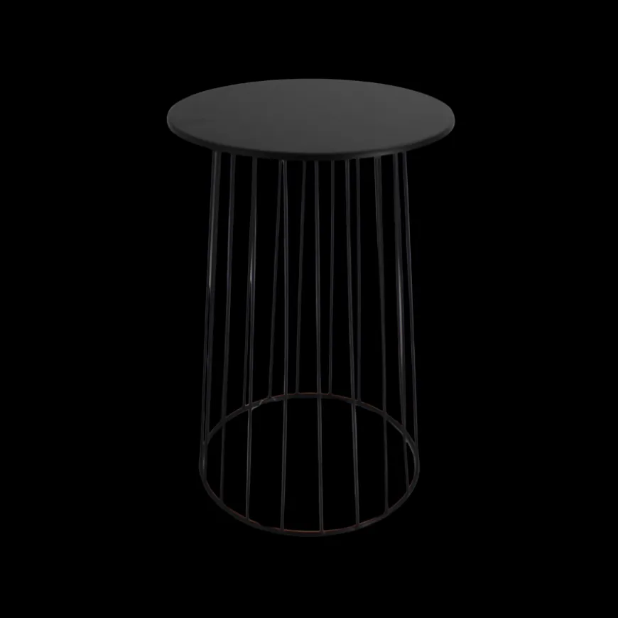 BAYER Sidebord (30x30x45 cm). Matt Sort