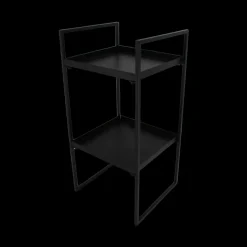 BAZTIAN Sidebord (27x25,5x55 cm). Mat Sort