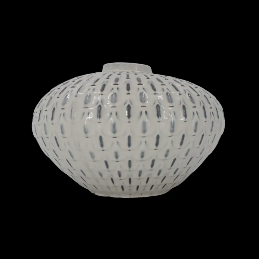 BENIN Vase (31x31x20,7cm) Beige Møntstre