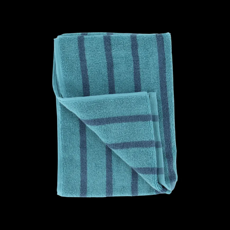 BIAS Håndklæde (50x100cm) i Mediterranea/Oil Blue
