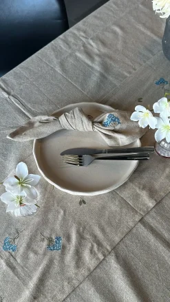 Bordløber m Blomst ETLA (30x180cm)