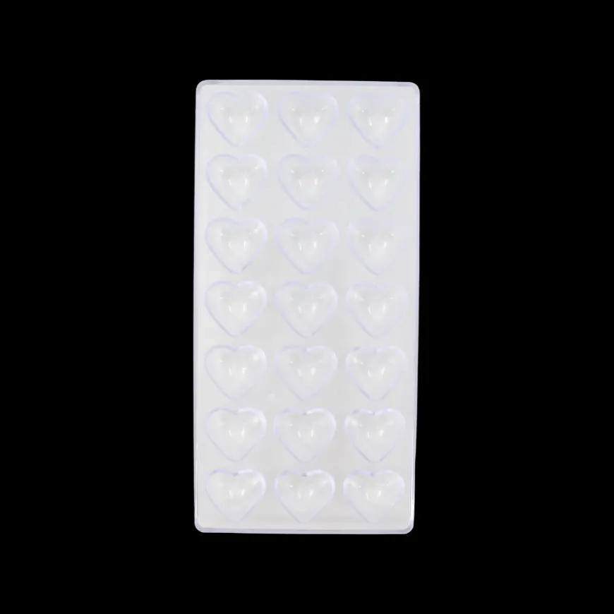 Chokoladeform (27x15x2,5cm) Hjerteform