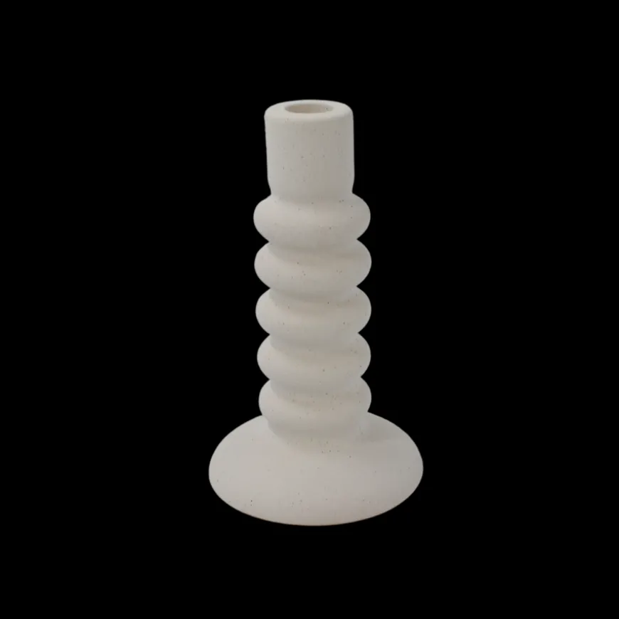 COSTI Lysestage (10,7x10,7x18,5cm) Hvid