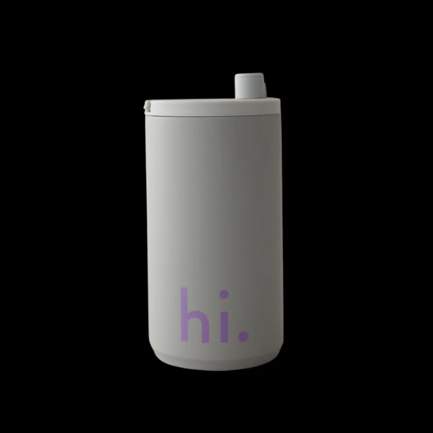 Design Letters - Rejsekop Grå (350ml)