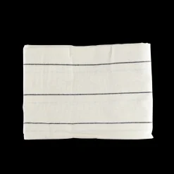 Dug m Natur og Sort Stribe FREYA (140x220cm)