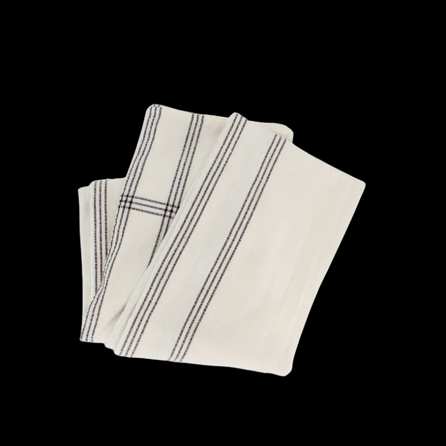 Dug (140x220cm). Beige m. Brun Stribe