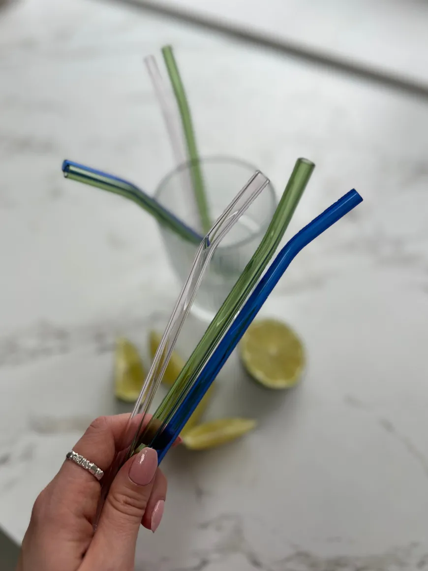 ElFI Glassugerør med Rensebørste (4stk) Klar