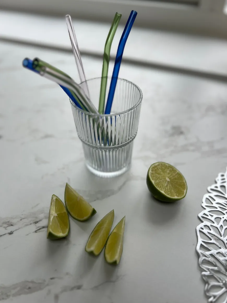 ElFI Glassugerør med Rensebørste (4stk) Klar