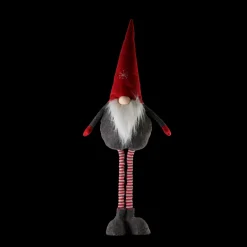 Filt Nisse m. Teleskop Ben Rød/Grå