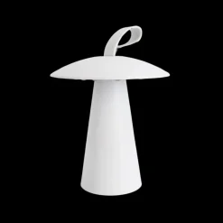 Genopladelig Bordlampe. Hvid