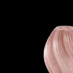 Glas Vase ANJA (H 21cm) Lyserød