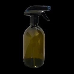 Grøn plastdispenser m. forstøver, 500ml