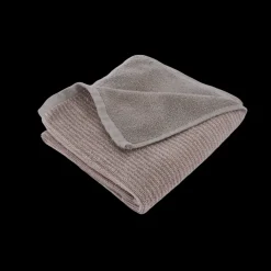 Håndklæde m Stribe CAMRON (50x100cm)Grøn/Beige