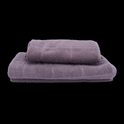 Håndklæde Ternet Jacquard DENZEL (50x100cm) Grå