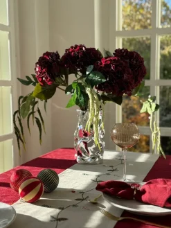 Hortensia Blomst (H32cm) Bordeaux