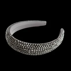 Hårbøjle m. sten, sølv