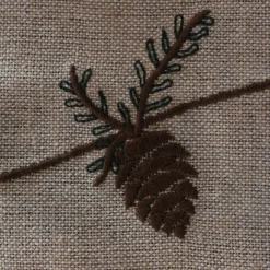 Juledug m Broderi (140x320cm)