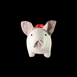 Julegris m. Sløjfe Sand (23 x 13 x 12cm)