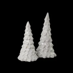 Juletræ i Porcelæn METIL Hvid (Ø11x20cm cm)