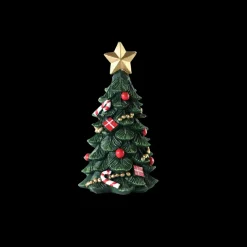 Juletræ m. Pynt Polyresin m. Grøn (15cm)