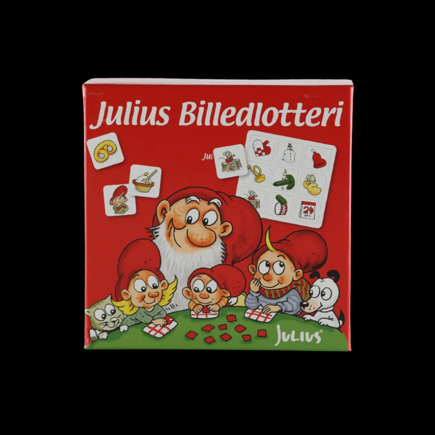 Julius Billede Lotteri (6 plader og 54 kort)