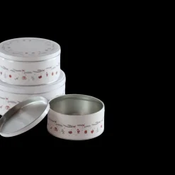 Kagedåse Juledesign Sæt 3 stk.