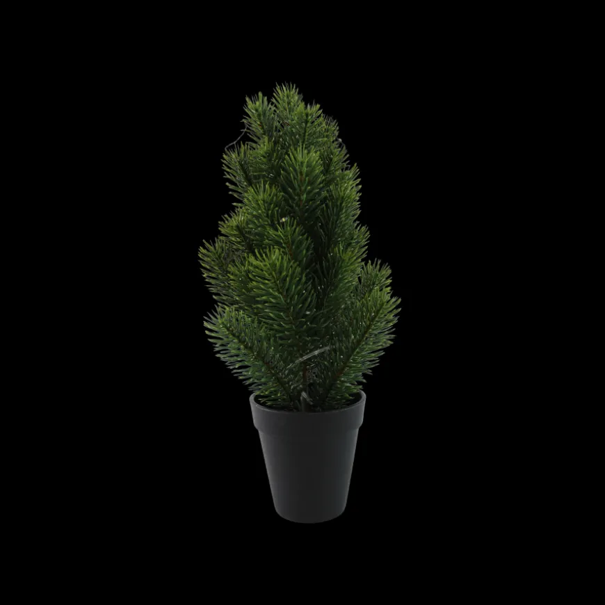 Kunstig Træ m. 10 LED Lyskæde (24cm)