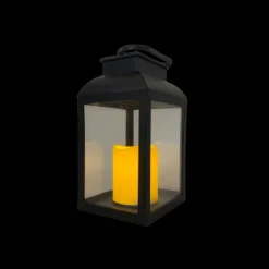 Lanterne med LED Lys (15x12,2x25cm)