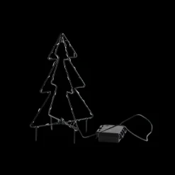 Metal Juletræ 50 LED (25cm)