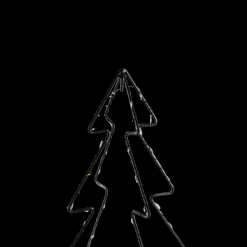 Metal Juletræ 50 LED (25cm)