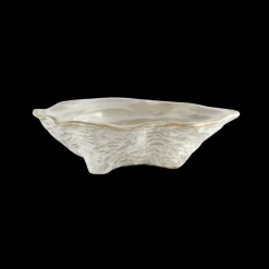 Musling Skål i Keramik METIN (23x16x6,6cm) Beige