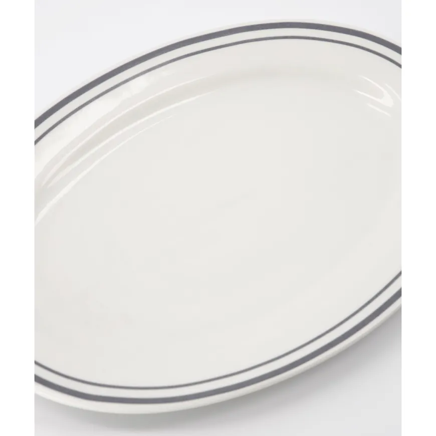 Nicolas Vahé - Serveringstallerken Bistro Grå