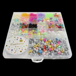 Perler i æske m/25 rum