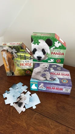 Puslespil Isbjørn 48 brikker