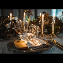 Sirius - Carolin Juletræslys 10stk Sølv (15 cm)