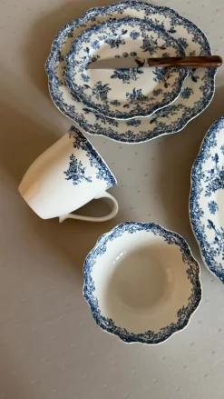 Skål DINNA (Ø14x4,5 cm) Blå