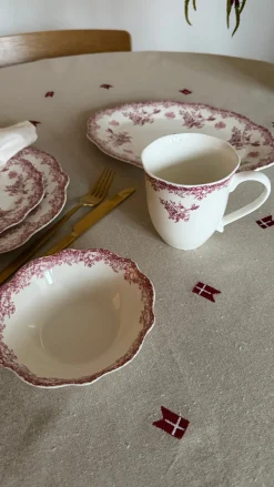 Skål DINNA (Ø14x4,5 cm) Bordeaux