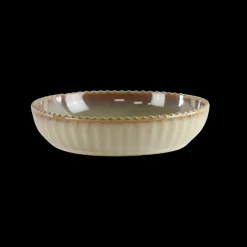 Skål FALLON (Ø22x5 cm) Reaktiv Beige